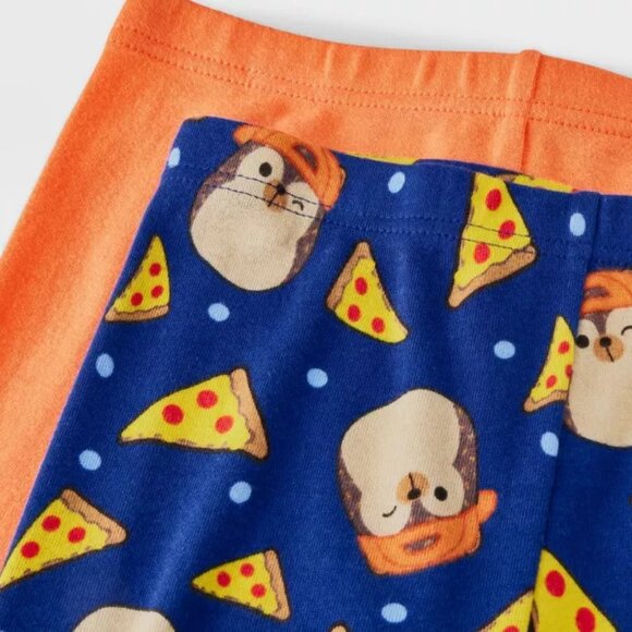 Boys' Squishmallows 3pc Pajama Set - Orange - Size 8 - Picture 4 of 4